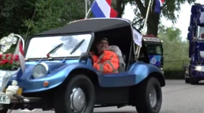 Truckrun door de Haarlemmermeer [video]