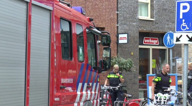 Vlam in de pan bij Verhage Fastfood Almkerkplein [video]